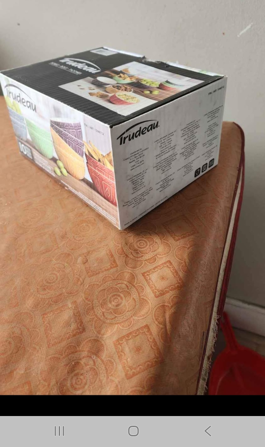 Trudeau 10-Piece Dip Bowl Set - New in Box!