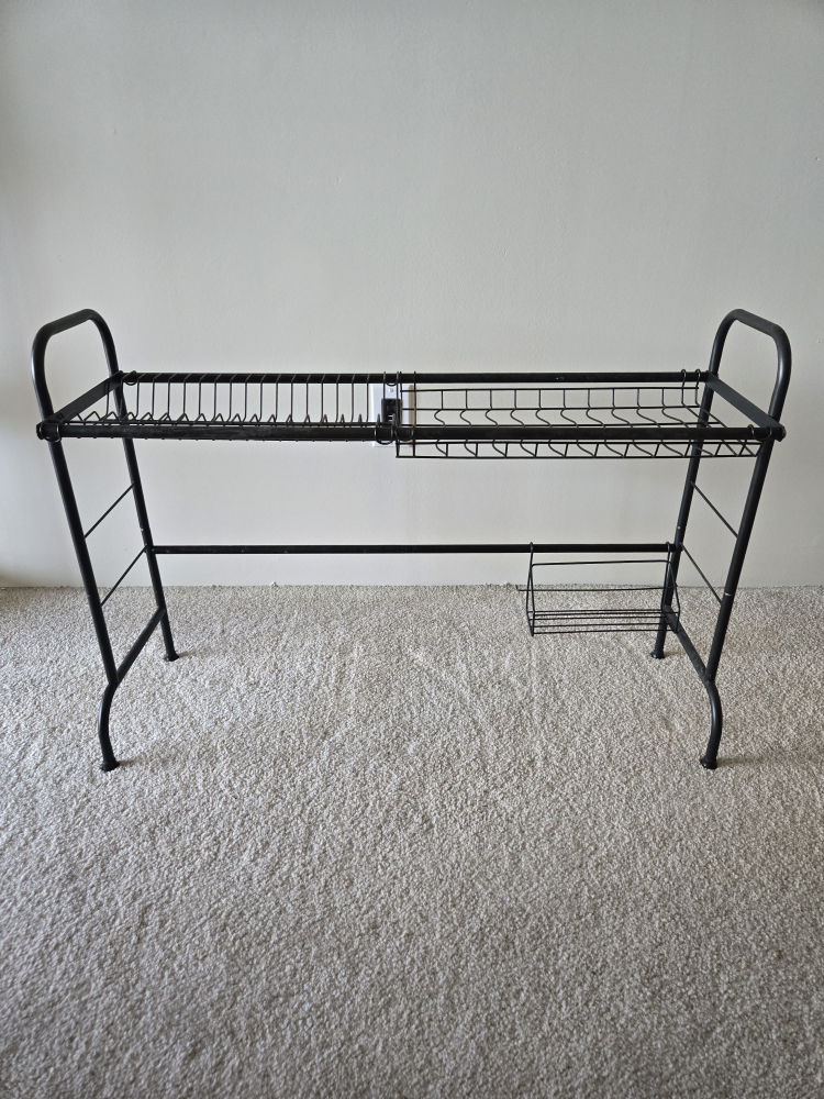 Over Sink Dish Drying Rack - Black - photo 2
