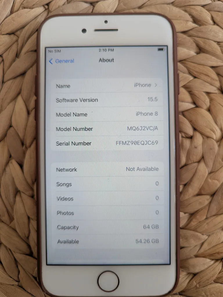iPhone 8 64GB with Brown Case image indicator(3)
