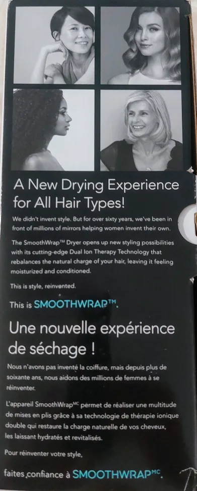 InfinitiPro by Conair Smoothwrap Hair Dryer - New! image indicator(4)