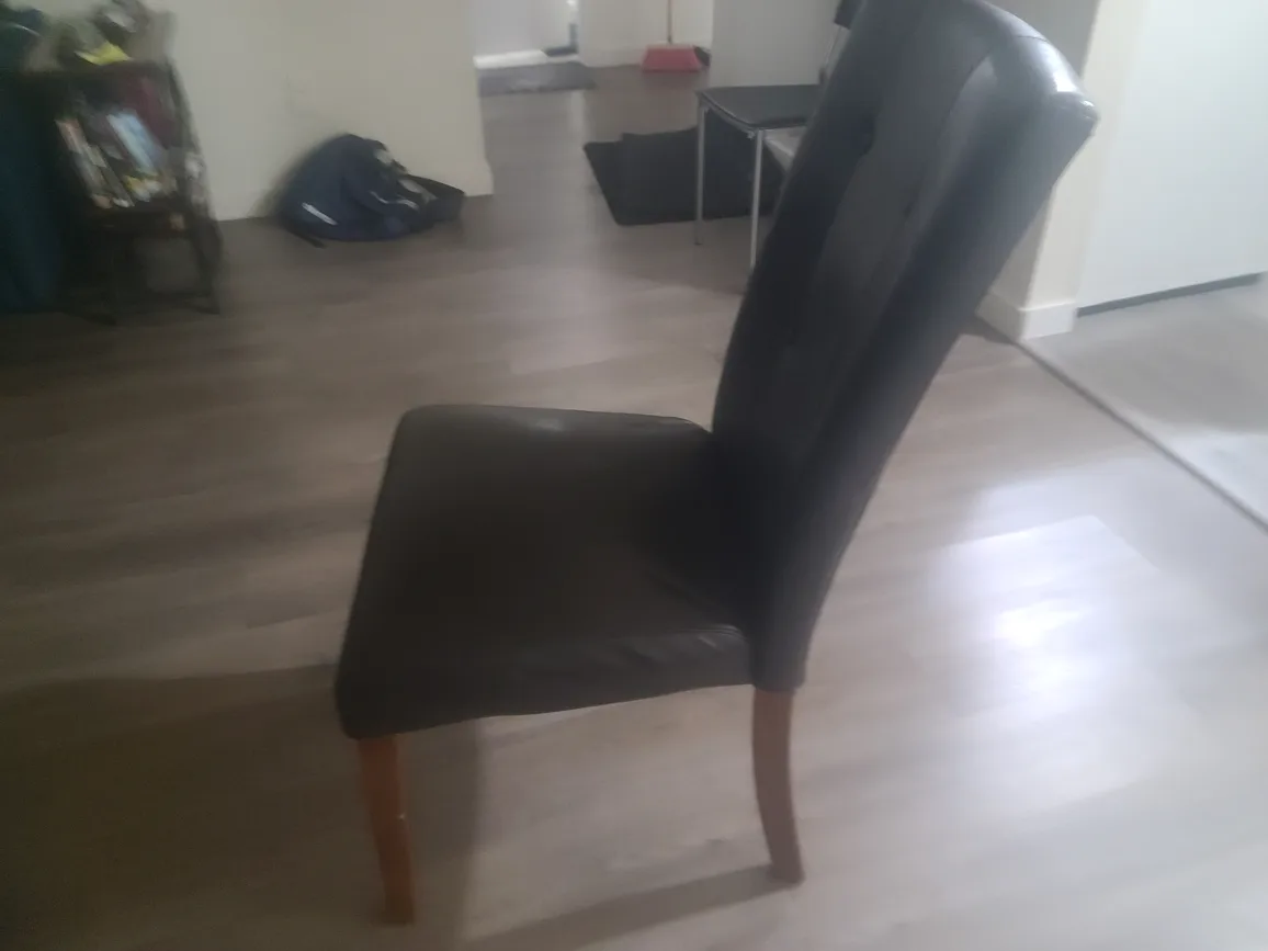 Dining Room Chair - Brown Leather image indicator(4)