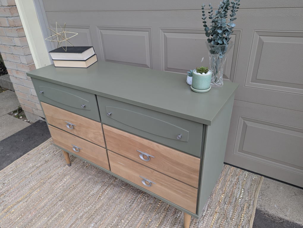 Newly refinished MCM dresser - photo 4