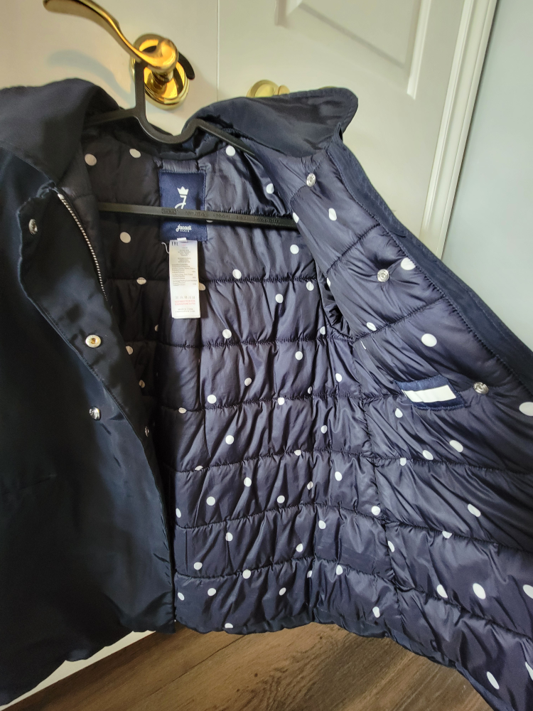 Jacadi Paris  (12A) Navy Blue Coat - photo 2
