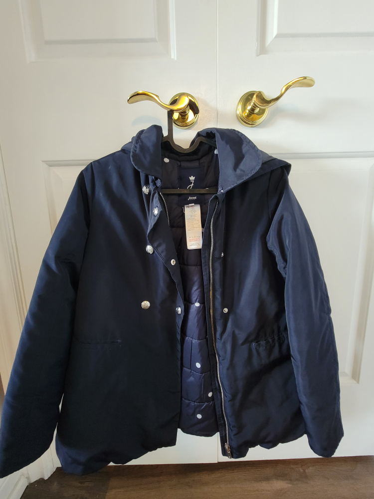 Jacadi Paris  (12A) Navy Blue Coat - photo 3