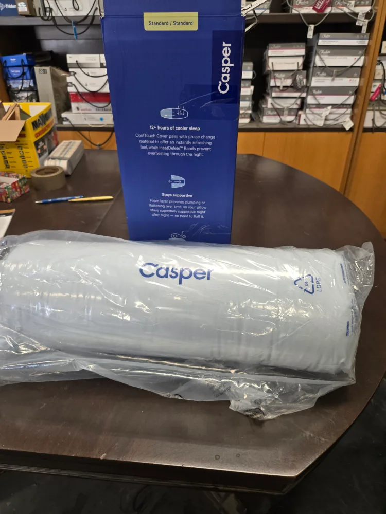 Casper Hybrid Pillow - Standard Size, New in Open Box image indicator(2)