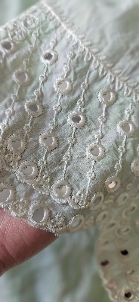 Light Green Embroidered Shalwar Kameez image indicator(4)