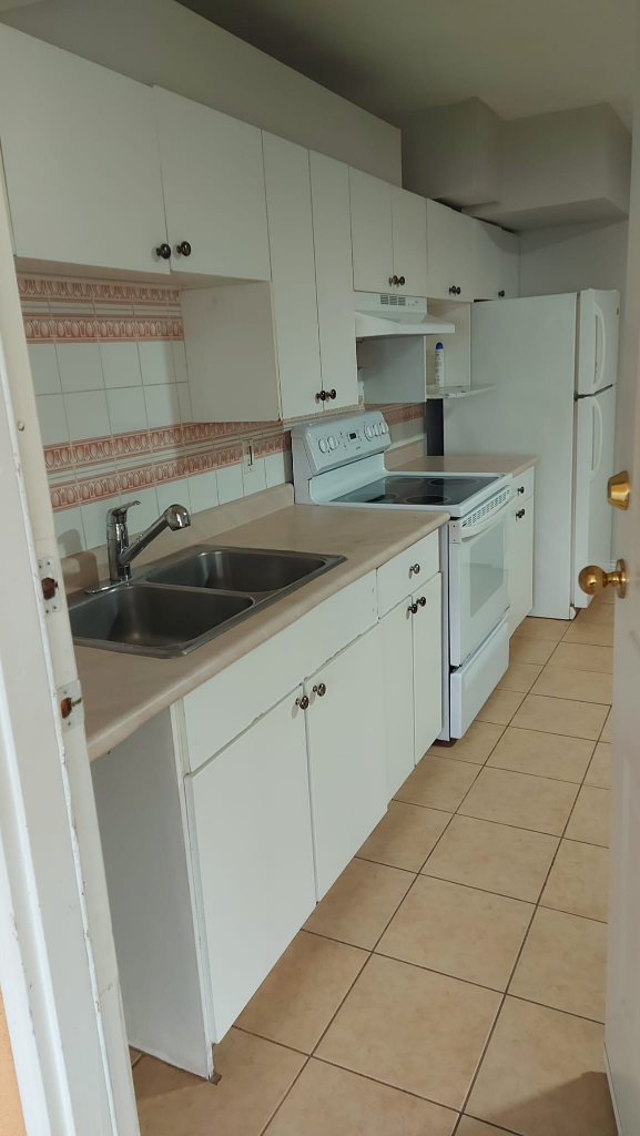 2 bedroom basement suite ground level