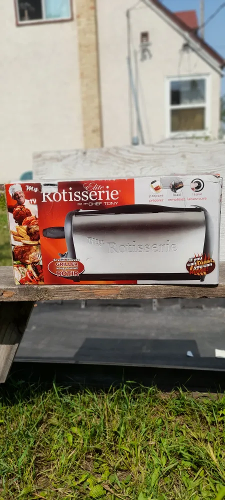 My Rotisserie Elite by Chef Tony - Brand New image indicator(5)
