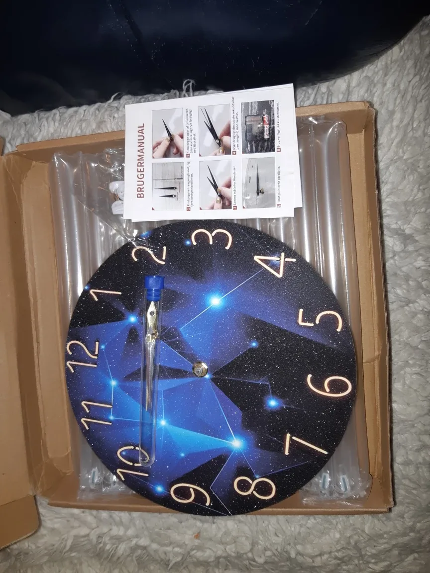New Wall Clock with Constellation Design 🧡 thumbnail