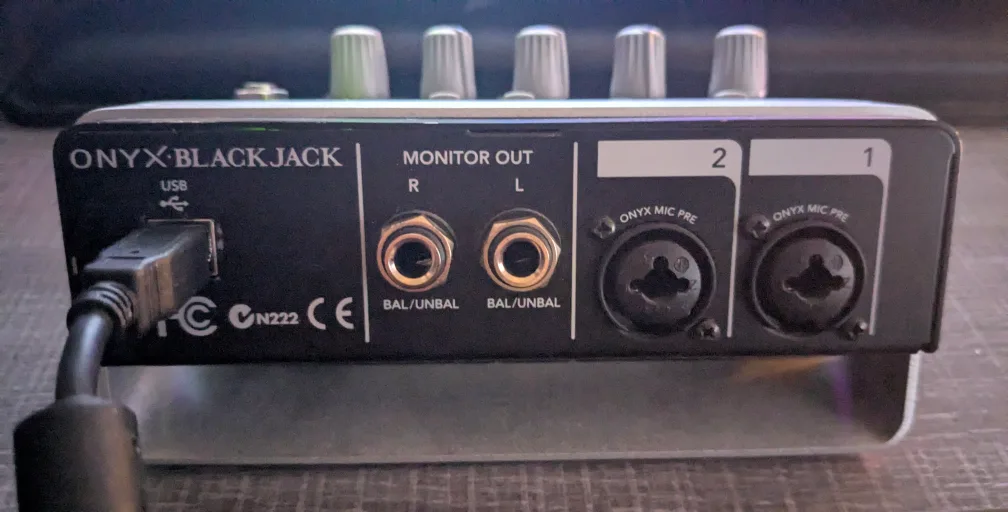 🥕 FREE  Mackie Onyx Blackjack Recording Interface #Freecycle image indicator(4)