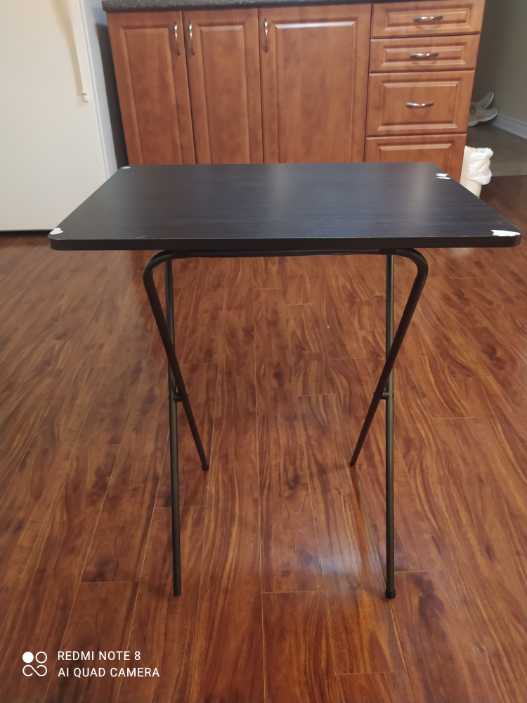 Folding Table - Brown - photo 2