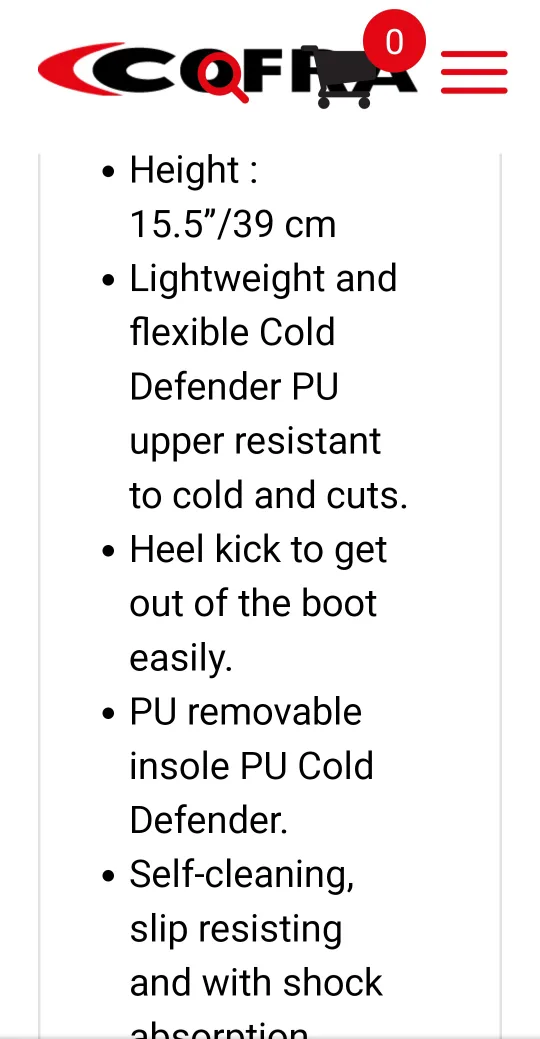 Cofra Thermic Insulated Workboots image indicator(4)