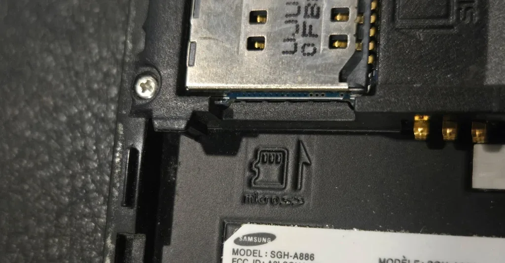 Samsung A886 Forever (BROKEN) image indicator(5)