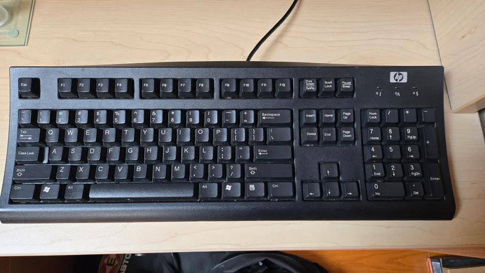 HP Wired Keyboard thumbnail