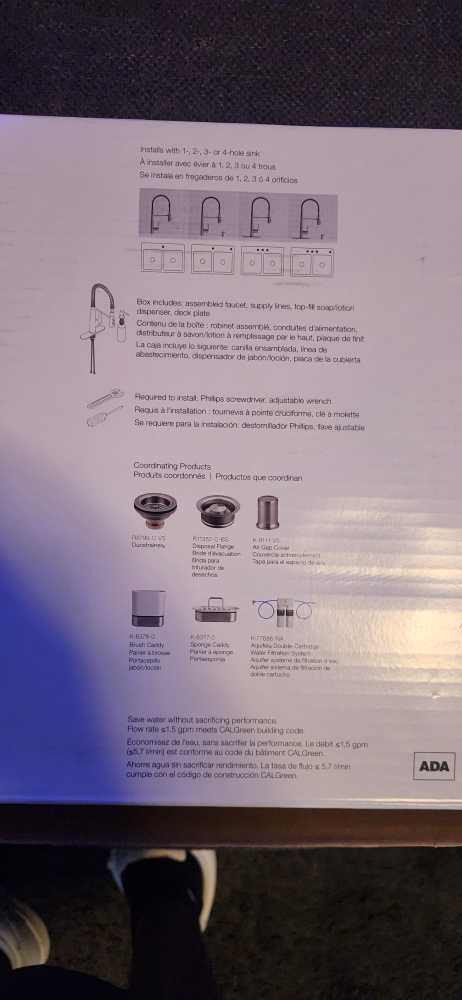 KOHLER Semiprofessional Kitchen Faucet - photo 3