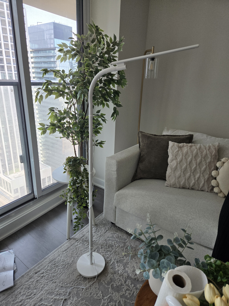 White Floor Lamp