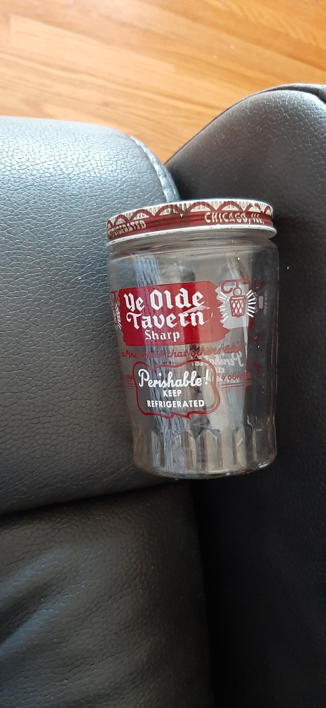 Vintage Ye Olde Tavern Sharp Cheese Jar - photo 2