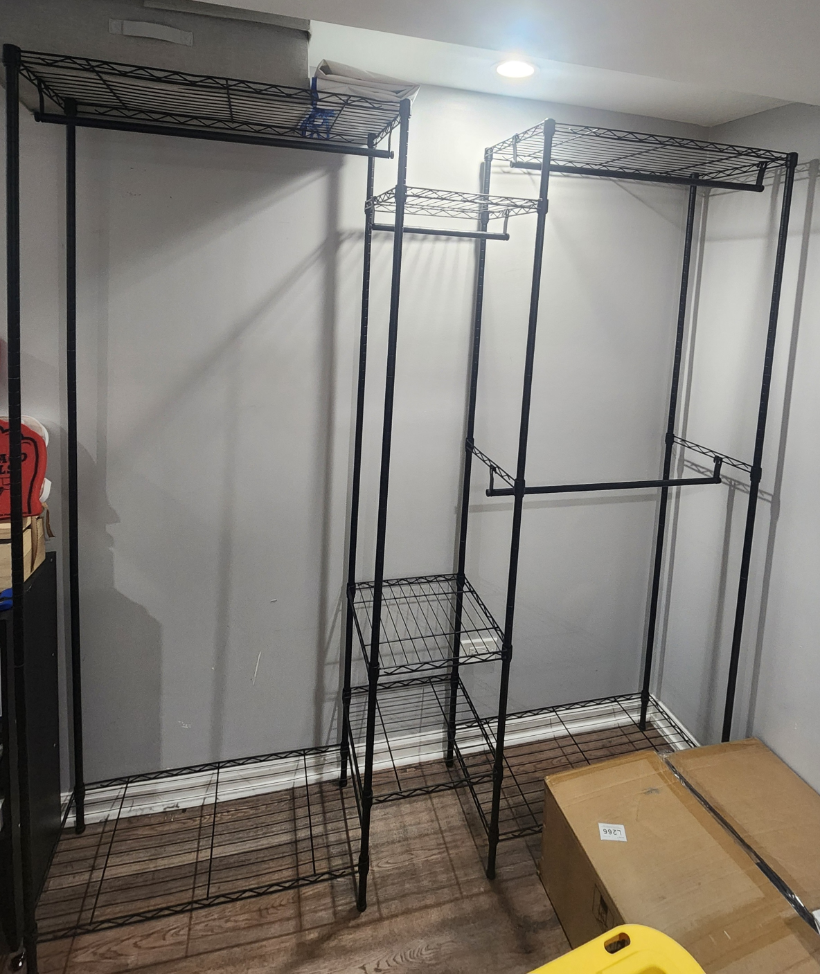 Black Metal Wire Closet Organizer System - photo 2