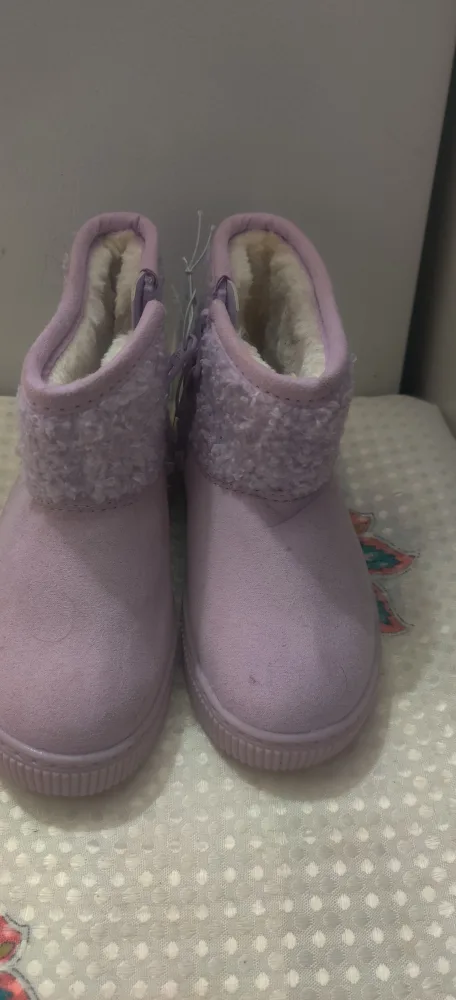 Cat & Jack Purple Boots - Size 8 thumbnail