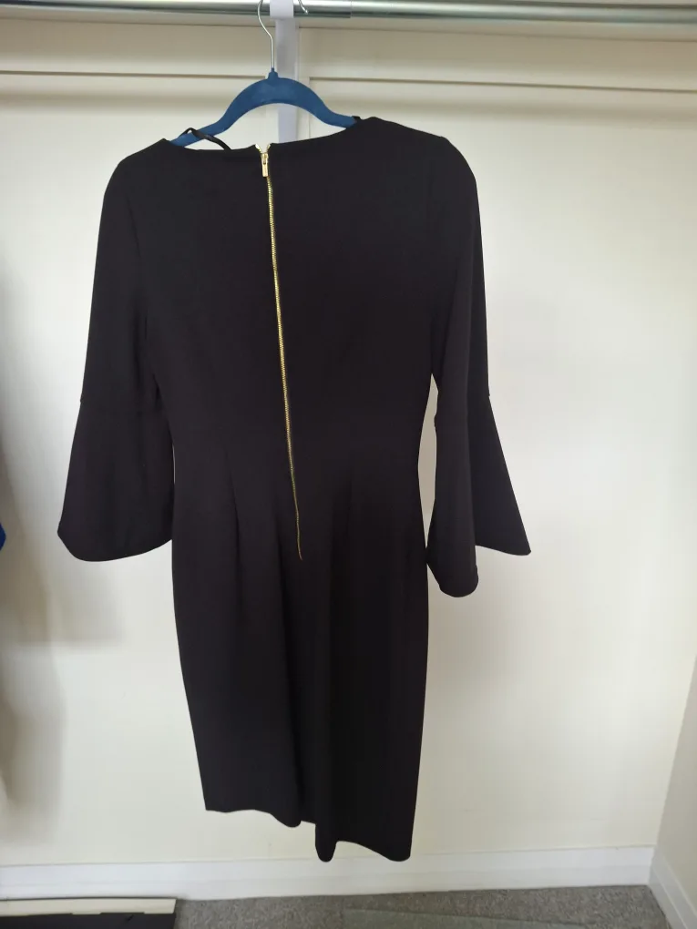 Calvin Klein Black Dress, Size 4 thumbnail