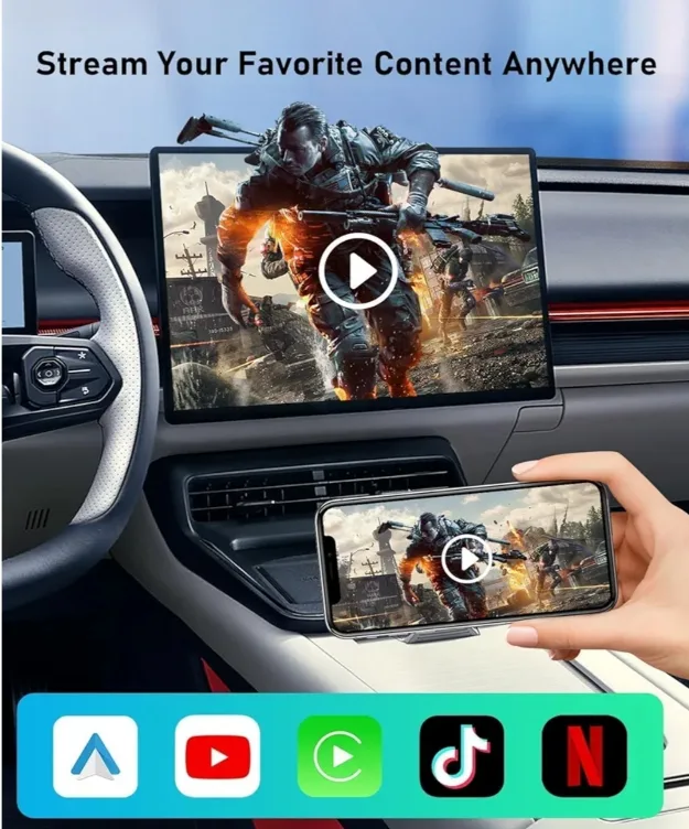 Carplay Adapter with Youtube and Netflix Built-in. New image indicator(3)