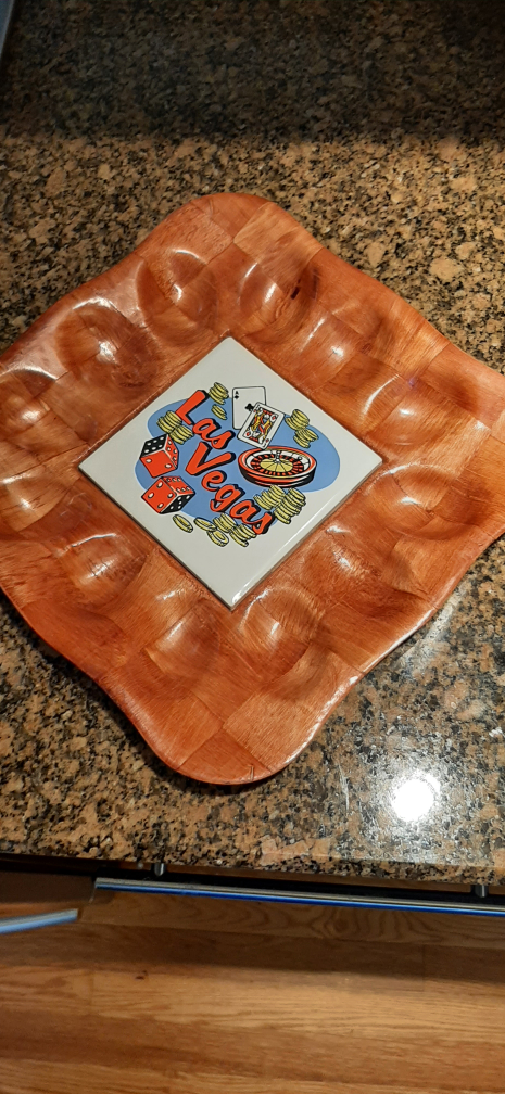 Woven Wood Las Vegas Deviled Egg Tray - photo 2