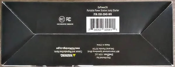 Battery Tender Go Power 2K Portable Jump Starter image indicator(6)