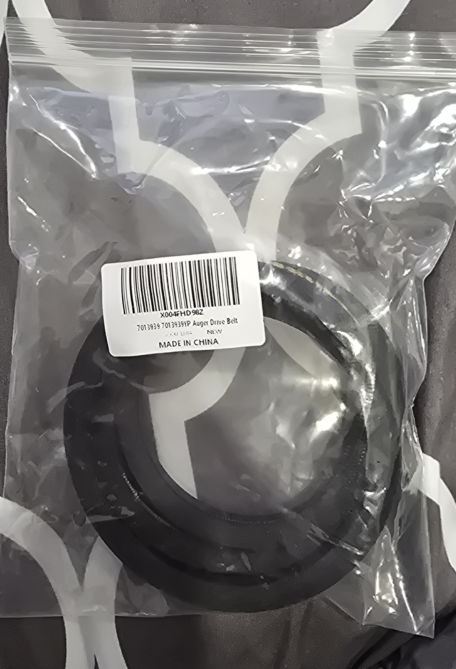 NEW Auger Drive Belt 7013939YP