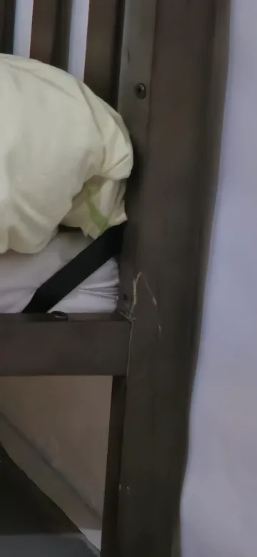 Dark Brown Baby Crib image indicator(2)