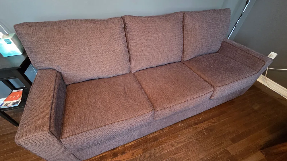 Perkins 3 seater sofa. very comfortable thumbnail