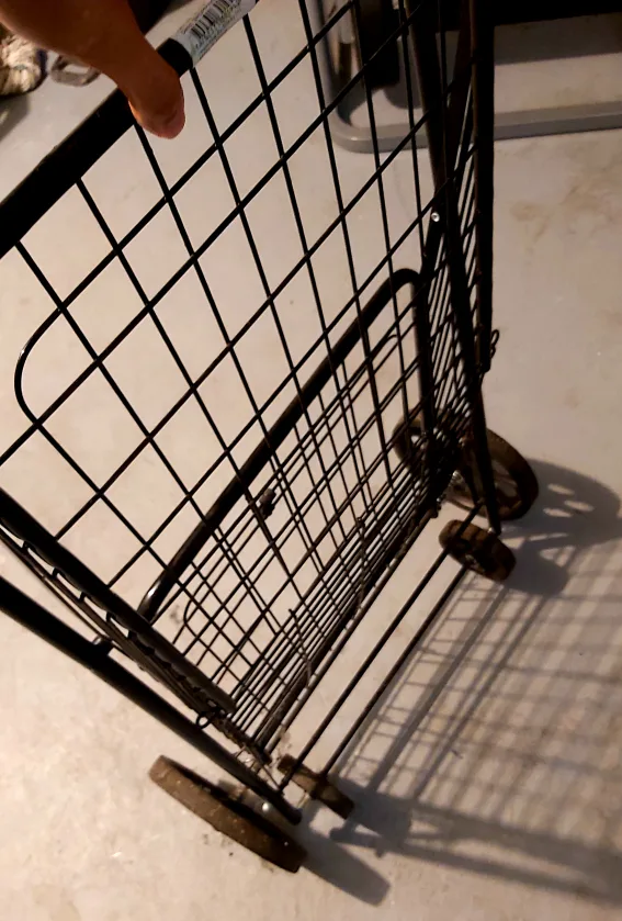 Folding Shopping Cart - Black image indicator(2)