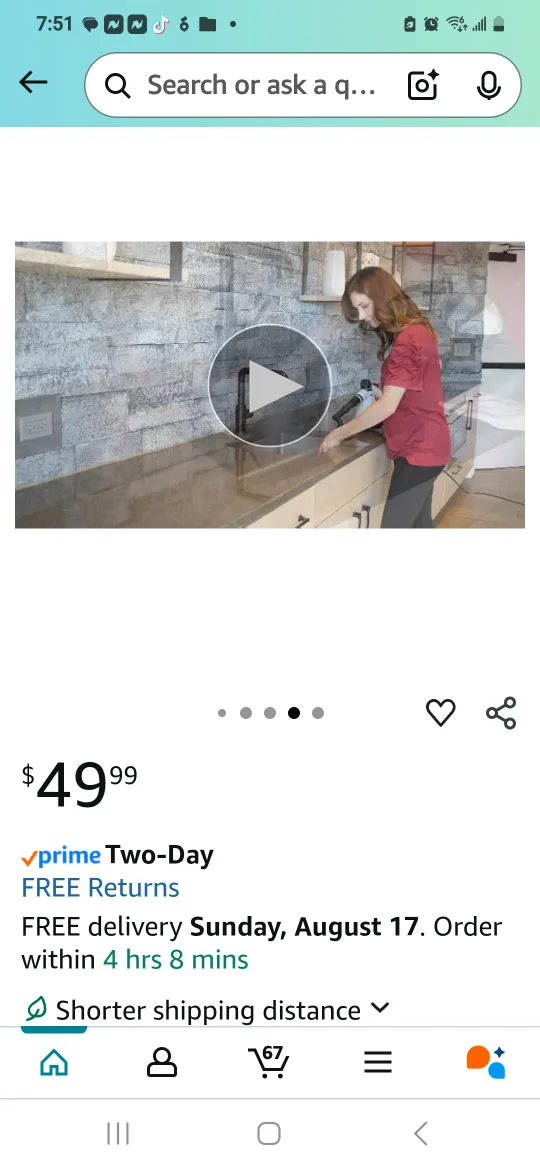 GLOIL Handheld Steam Cleaner with Accessories - Like New! image indicator(7)