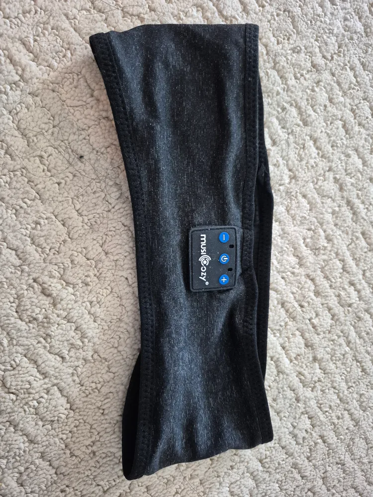 Musicozy Sleep Headphones Headband - Black image indicator(3)