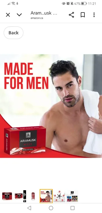 Aramusk Musk Made For Men Soap image indicator(4)