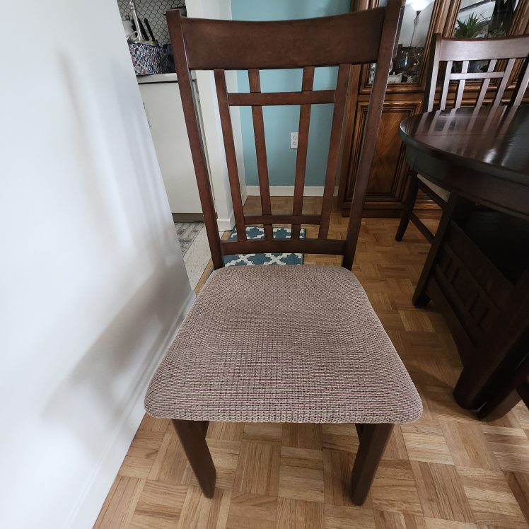 Dining Table with 4 Chairs - Wood - photo 4