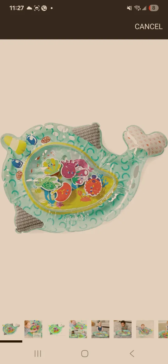 Infantino Tummy Time Water Mat thumbnail