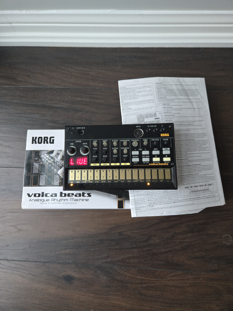 Korg Volca Beats Analogue Rhythm Machine