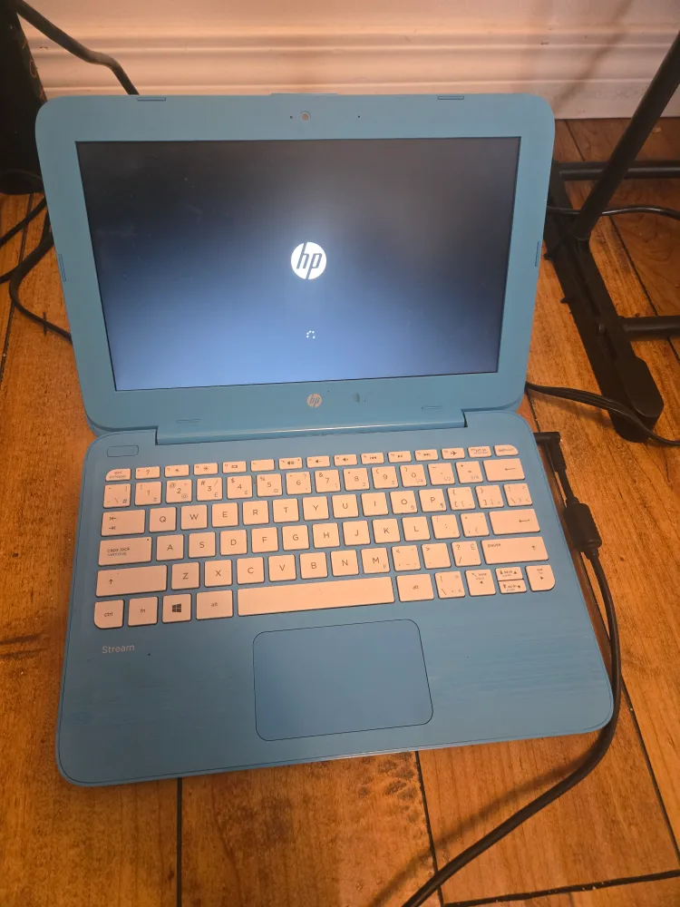 HP Stream Blue Laptop thumbnail