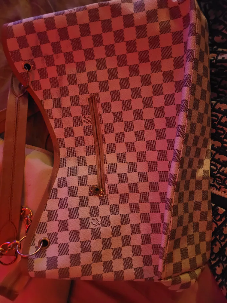 Louis Vuitton Damier Azur Neverfull MM Tote thumbnail