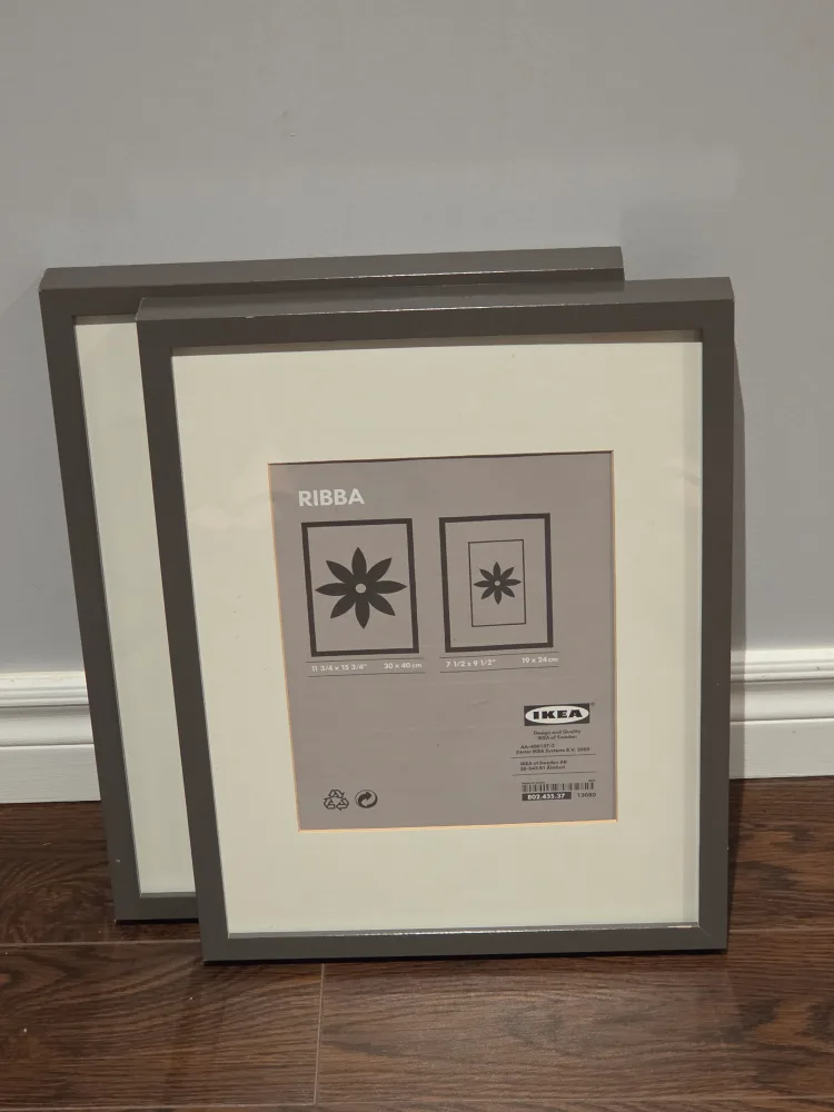IKEA gray picture frame thumbnail