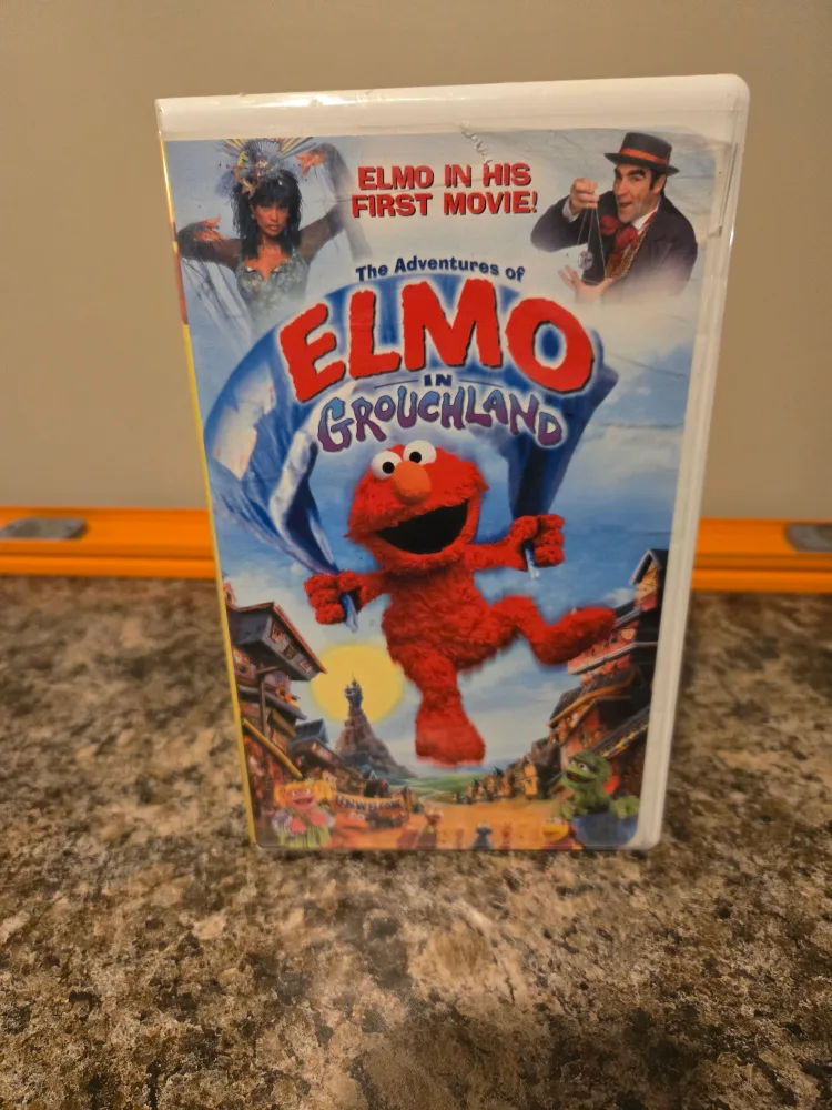 Elmo in Grouchland VHS Tape thumbnail