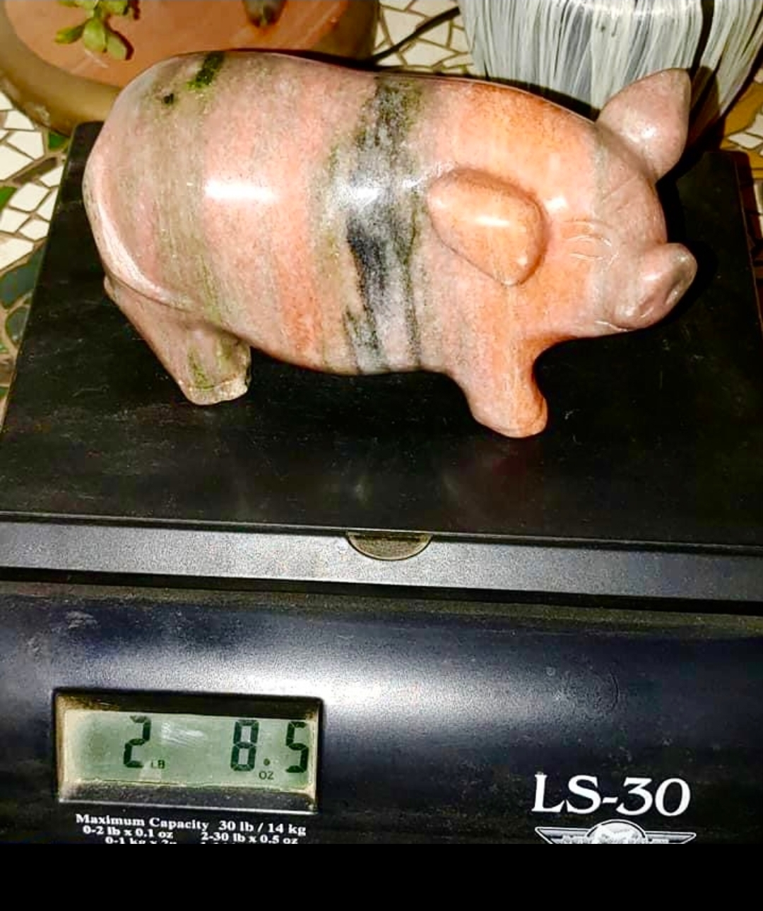 Crystal Sunstone Pigs  - 2 lbs 8.5 oz - photo 5