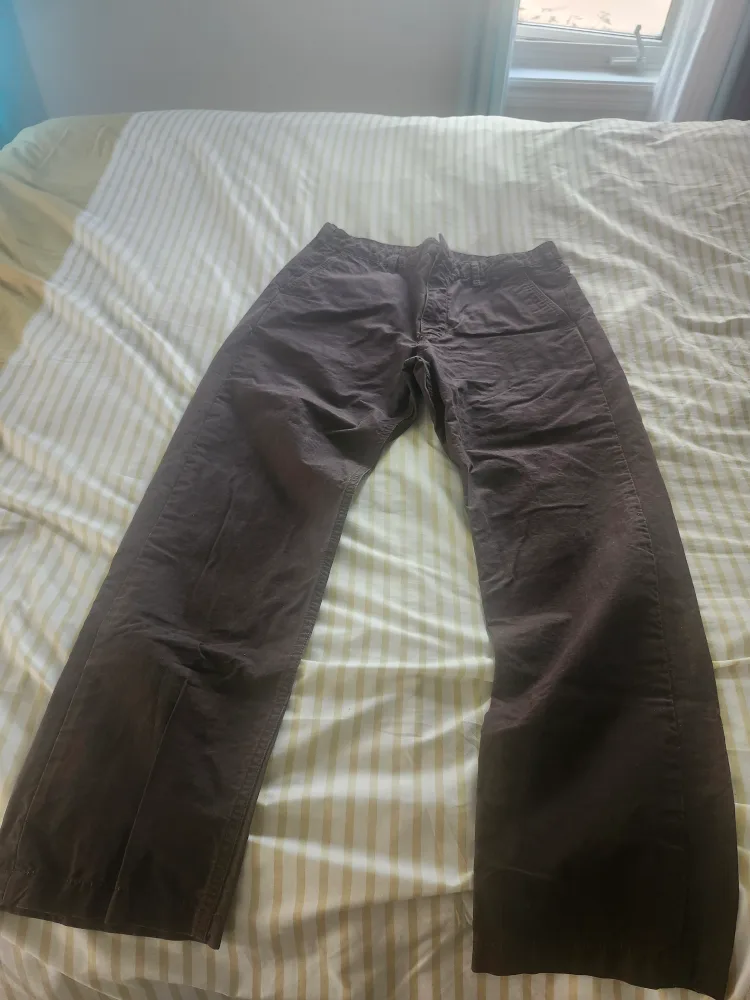 Zara Origins Brown Pants - Size 42 thumbnail
