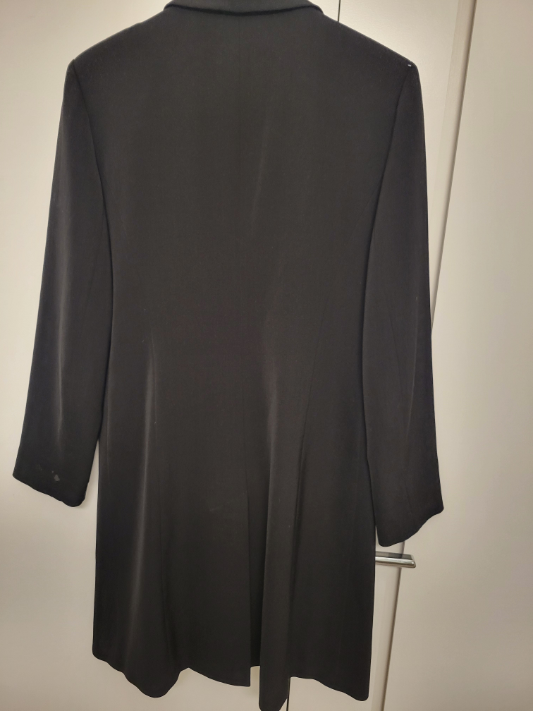 Teenflo Black Dress Coat