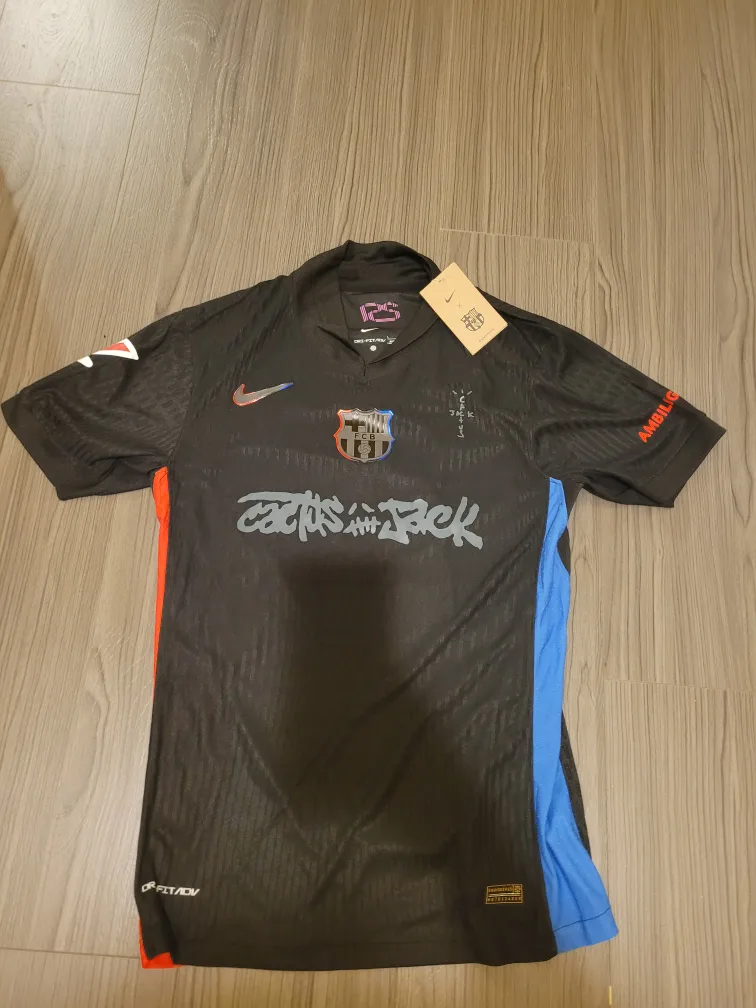 Nike x FC Barcelona TRAVIS SCOTT CACTUS JACK Lamine Yamal Jersey image indicator(7)