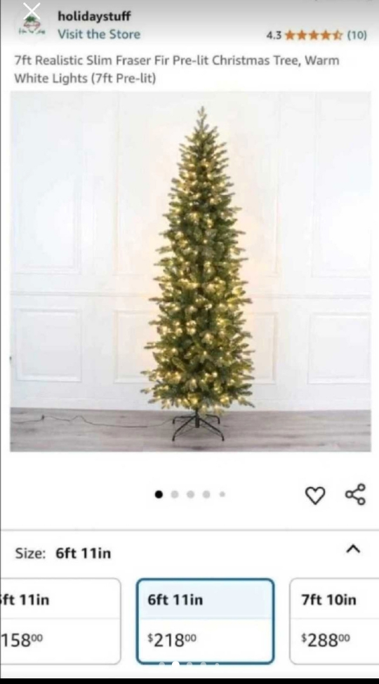 7ft Realistic Christmas Tree - photo 2