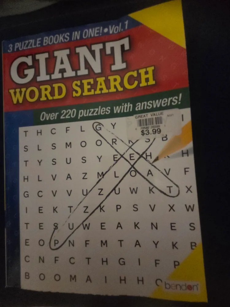 Giant Word Search Puzzle Book