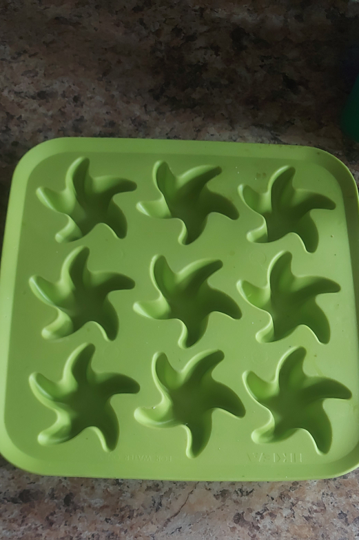 Starfish Ice Cube Tray - Green