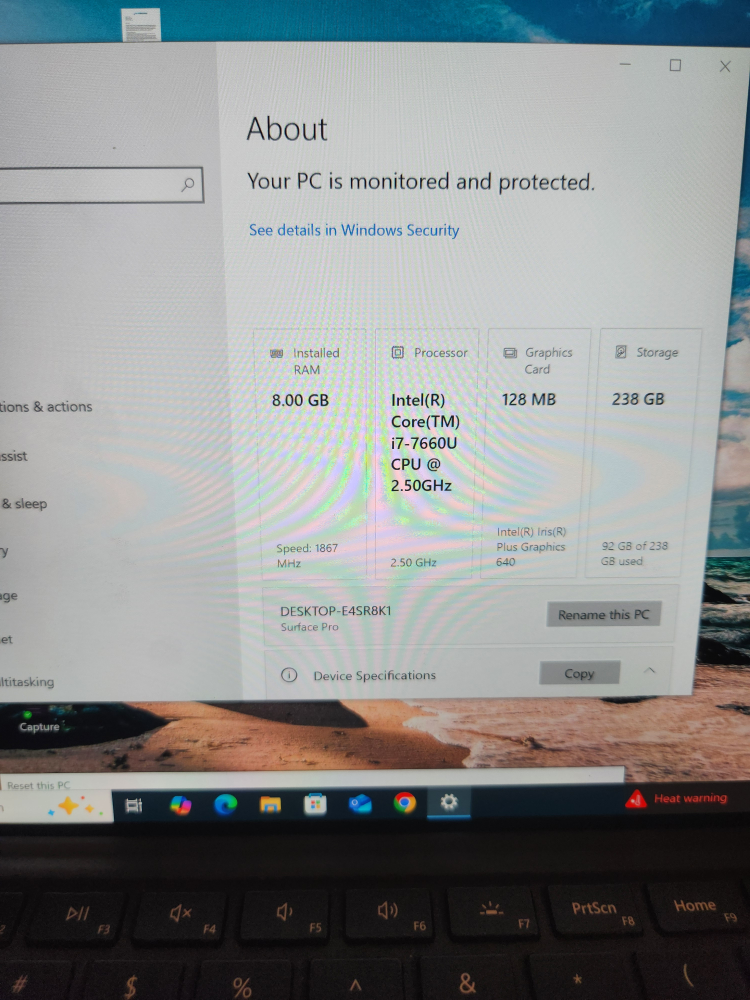Microsoft Surface Pro i7 256GB w/ Box - photo 2