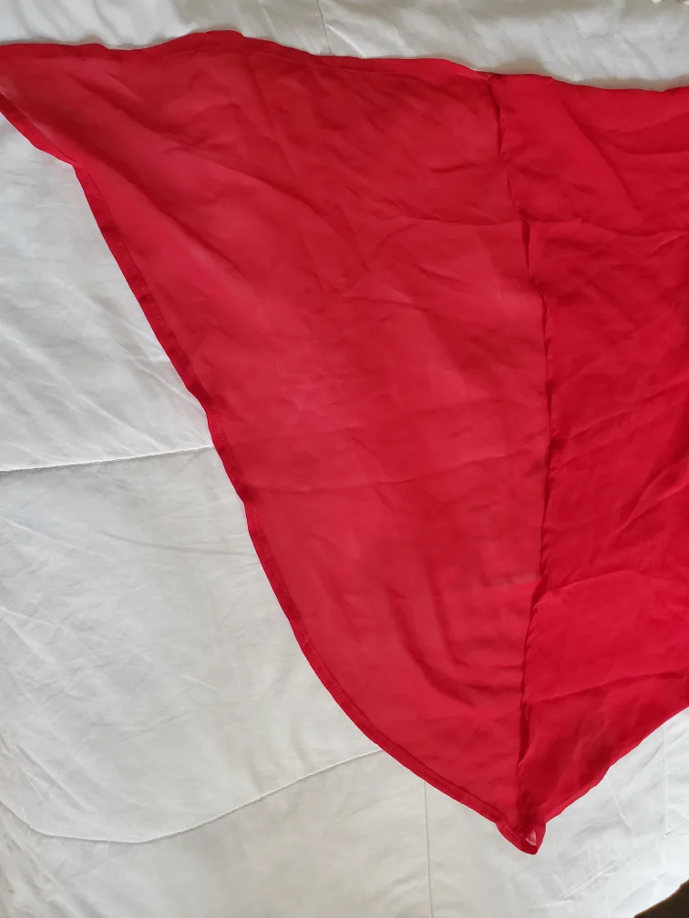 Le Chateau Red Blouse - Size Medium image indicator(3)